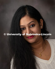 Studio portrait of Deepti Nigam, Post-Doc Research Associate, Plant Pathology. December 13, 2019. 