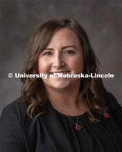 Studio portrait of Katie Kodad, Program Coordinator, OASIS. December 18, 2019. 