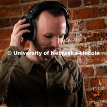 Studio portrait of Ryan Dee, Senior Web Developer, Office of University Communication. December 19, 