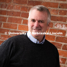 Studio portrait of Bob Crisler, Director of Digital Experience, Office of University Communication. 
