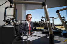 Bryce Doeschot at KRVN for the Nebraska Innovation Campus partners page. January 7, 2020. 