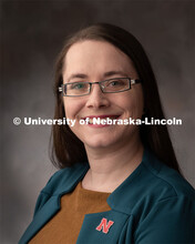 Studio portrait of Erin Carr, Plant Pathology. January 10, 2020. 