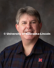 Studio portrait of Timothy Harris, Research Technologist, Plant Pathology. January 10, 2020. 