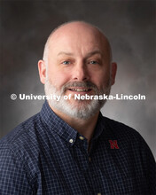 Studio portrait of Richard Wilson, Associate Professor, Plant Pathology. January 10, 2020. 