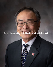 Studio portrait of Gary Yuen, Professor, Plant Pathology. January 10, 2020. 