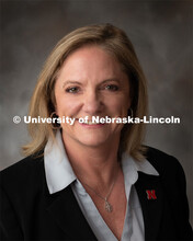 Studio portrait of Mary Mitilier, Manager, Procurement Systems and Data Analysis at Procurement Serv