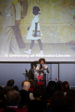 Ruby Bridges speaks on her experiences as a first grader being integrated into New Orleans public sc