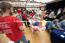 Student Organizations host the RSO Club Fair Springfest at the Nebraska Union. This event is a great
