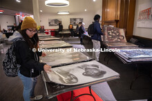 The UPC Nebraska Poster Sale in the City Campus Nebraska Union. January 28, 2020. 