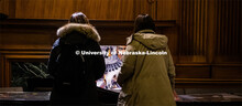 The UPC Nebraska Poster Sale in the City Campus Nebraska Union. January 28, 2020. 