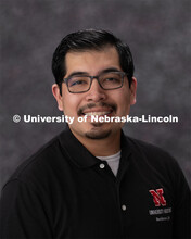 Studio portrait of Alejandro Diaz, Residence Director, University Housing Staff, Residence Life. Jan
