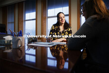 Kristen Blankley, Nebraska Law professor researching youth offenders in Nebraska. January 30, 2020. 