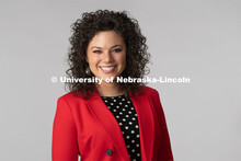 Studio portrait of Erin Glisson, Regional Recruitment Specialist-Chicago, Admissions. January 31, 20