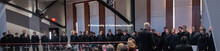 Music by the UNL Varsity Men's Chorus. The N2025 strategic plan was released by Chancellor Ronnie Gr