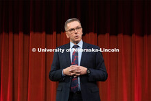 Chancellor Ronnie Green gives The State of Our University Address. The N2025 strategic plan was rele