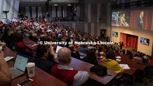 Chancellor Ronnie Green gives The State of Our University Address. The N2025 strategic plan was rele