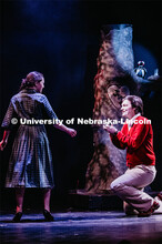 Nebraska Repertory Theatre's production of "A Thousand Words". The original play by students in a co