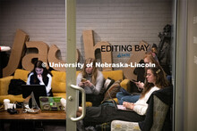 Jacht students work in the agency's Haymarket office space. February 19, 2020. 