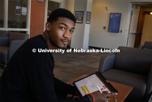 Michael Sanders, a computer science major from Omaha, NE is one of 10 Stem Connect Scholars. Michael