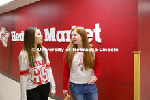 Selleck Dining Center photo shoot. March 5, 2020. 