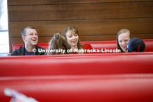 East Campus Dining Center photo shoot. Students eating and socializing at the East Campus Dining Cen