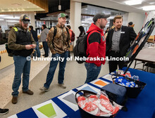 Students, Faculty and Staff enjoy the new sights from the renovation at the East Campus Union Open H