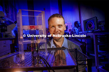 Ryan Pedrigi (pictured in the Pedrigi Lab), Assistant Professor in the Department of Mechanical and 