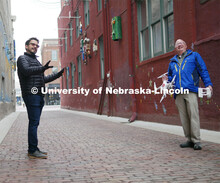 Ernesto Sanchez, lecturer in the College of Architecture, and Craig Chandler, Director of Photograph