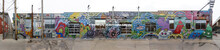 Drone footage of Lincoln’s Art Alley and the Haymarket. Photos are for the College of Architecture