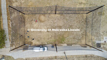 Carrick Detwiler and his students from the NIMBUS Lab work with several drones flying with each othe
