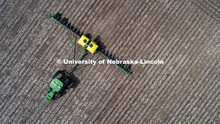 Cody Behrends of Cortland, NE, plants corn east of Panama, NE, Monday afternoon. April 27, 2020. 