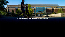 Exterior of the Adele Coryell Hall Learning Commons. City Campus. June 9, 2020. 