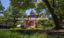 Exterior shot of Architecture Hall. June 11, 2020. 
