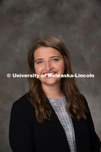 Studio portrait of Brianna Buseman, Assistant Professor, Extension  Specialist, Animal Science. June