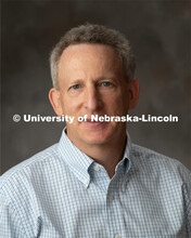 Studio portrait of Ron Lewis, Professor Animal Science. June 16, 2020. 