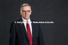 Studio portrait of Chancellor Ronnie Green. June 19, 2020. 