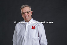 Studio portrait of Chancellor Ronnie Green. June 19, 2020. 