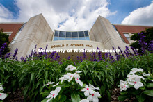 Exterior shot of Othmer Hall on UNL’s City Campus. July 16, 2020. 