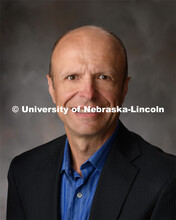 Studio portrait of Daniel Ciobanu, Courtesy Associate Professor, School of Veterinary Medicine and B