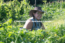 Master Gardeners work the garden at  Cooper Farm in Omaha, Nebraska. July 22, 2020. 