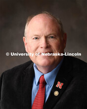 Studio portrait of David Scott McVey, Director, School of Veterinary Medicine and Biomedical Science