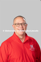 Studio portrait of Tobey Brockman, Residence Director, Residence Life. July 27, 2020. 