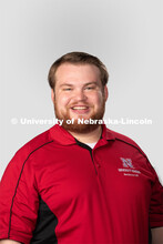 Studio portrait of Dan Hudson, Residence Director of the Courtyards, Residence Life. July 27, 2020. 
