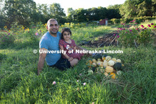 Lincoln families work their garden area at Prairie Pines in east Lincoln. July 27, 2020. 