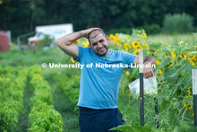 Lincoln families work their garden area at Prairie Pines in east Lincoln. July 27, 2020. 