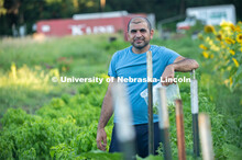 Lincoln families work their garden area at Prairie Pines in east Lincoln. July 27, 2020. 