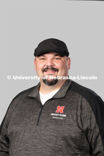 Studio portrait of John Wachal, Residence Director, Residence Life. July 27, 2020. 
