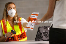 Photo shoot of UNL On-Campus COVID Testing Site. Testing is available at the University Health Cente