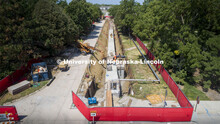 Facilities Planning and Construction will soon wrap up the overhaul of a nearly 500-foot steam tunne
