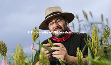 James Schnable recently earned a $2.7 million, three-year grant from the U.S. Department of Energy t